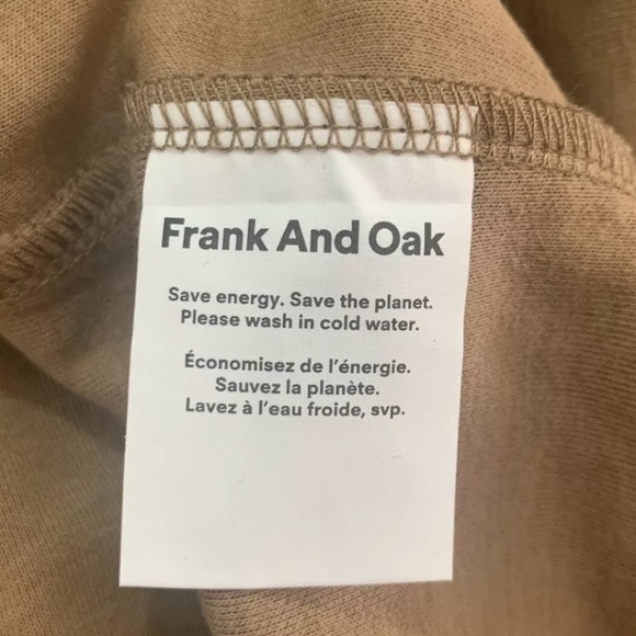 Frank and Oak The Good Cotton Boxy Mockneck Sweatshirt - Picture 5 of 7